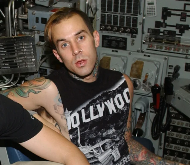 Travis Barker. Photo: Journalist 2nd Class Denny Lester (Public domain).
