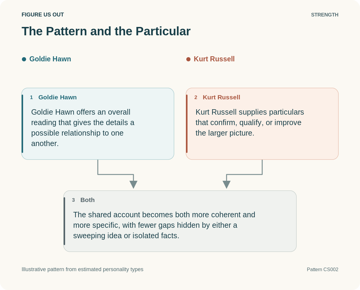 Illustrative strength: The Pattern and the Particular