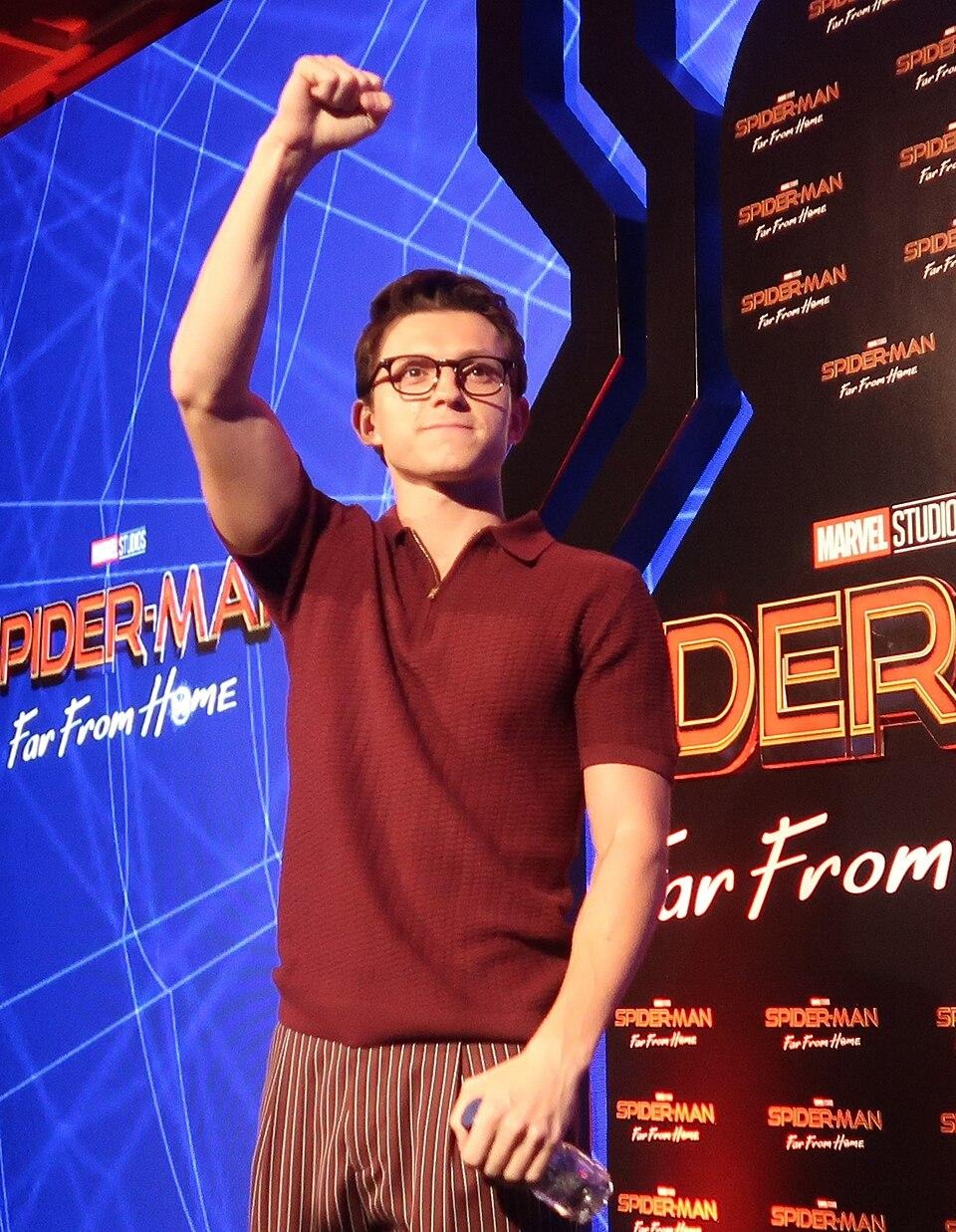 Tom Holland at a Sony Pictures event in Bali, May 27, 2019.